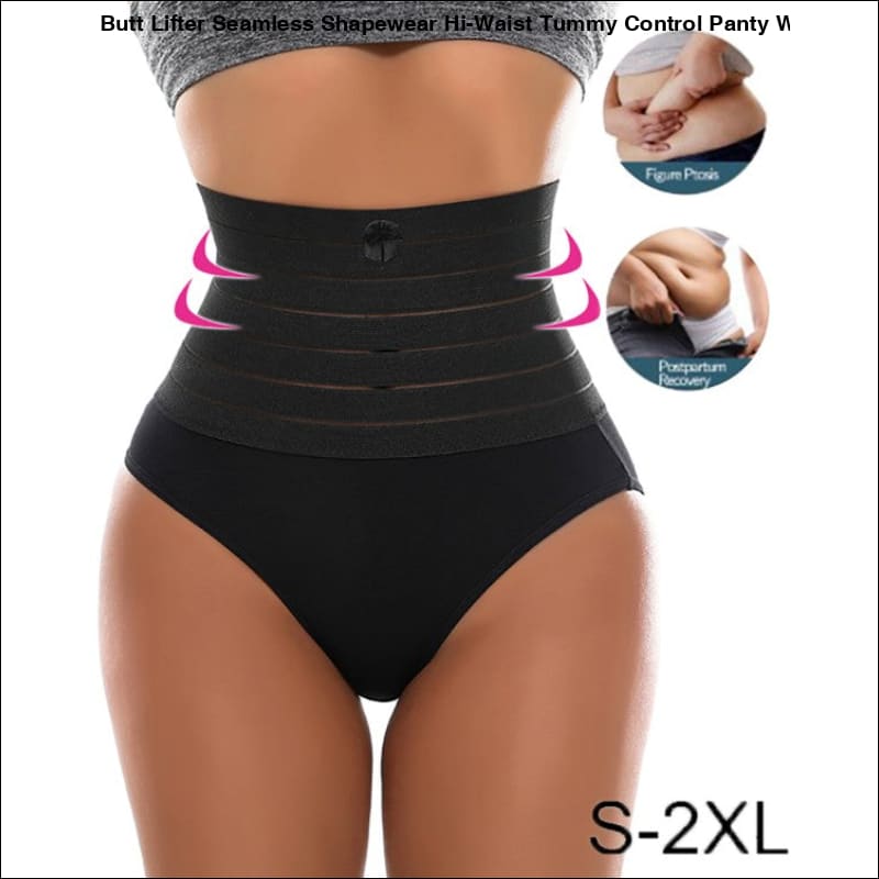 Butt Lifter Seamless Shapewear Hi-Waist Tummy Control Panty